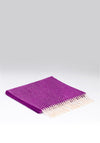 McNutt of Donegal Lamb’s wool Scarf, Purple