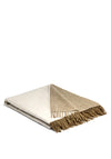 McNutt of Donegal Cappuccino Reversible Throw