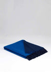 McNutt of Donegal Twilight Reversible Throw, Blue and Navy