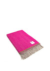 McNutt of Donegal Mini Blanket, Rose Pink