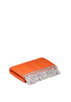 McNutt of Donegal Orange Peel Mini Blanket, Orange