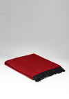 McNutt of Donegal Rose and Raven Herringbone Throw