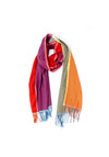 McNutt of Donegal Milan Sienna Scarf, Multi-Coloured