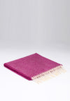 McNutt of Donegal Wool Scarf, Beetroot
