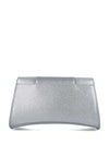 Menbur Metallic Shimmer Clutch, Silver
