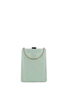 Menbur Wave Glitter Box Clutch, Mint