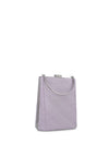 Menbur Wave Glitter Box Clutch, Lilac
