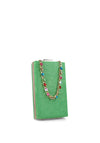 Menbur Shimmer Diamante Box Clutch, Love Bird