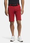 Meyer High Performance Golf Bermuda Shorts, Red