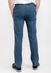 Meyer Roma Tropical Wool Chinos, Blue