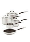 Meyer Cookware Stainless Steel Induction Saucepan Set, 5 Piece