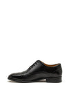Mezlan Biarritz Formal Leather Brogue Shoes, Black