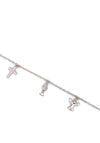 MGD Jewellery Girls Communion Bracelet, Silver