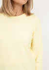 Micha Mini Pom Knit Jumper, Lemon