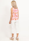 Micha Floral Print Vest Top, Pink Multi