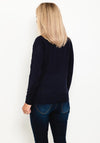 Micha Mock Neck Sweater, Navy