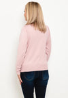 Micha Mock Neck Sweater, Dusty Pink