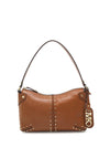 MICHAEL Michael Kors Astor Small Studded Shoulder Bag, Luggage