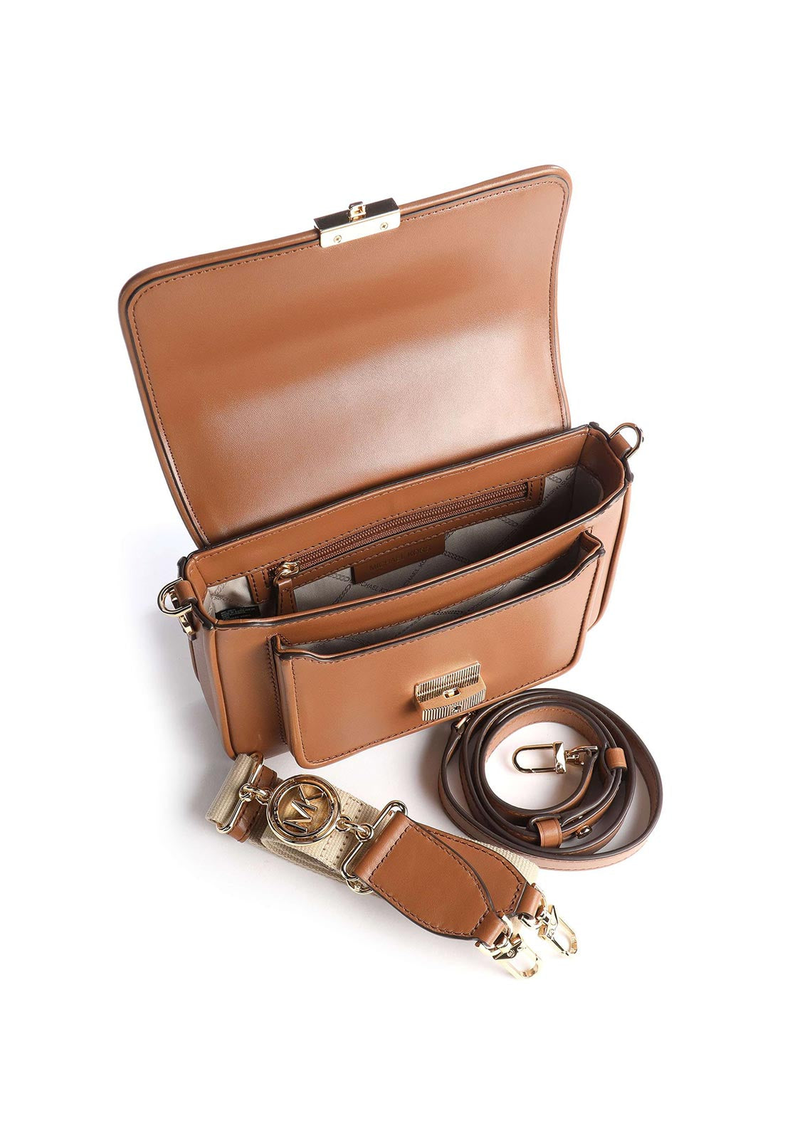 MICHAEL Michael Kors Bradshaw Shoulder Bag, Tan