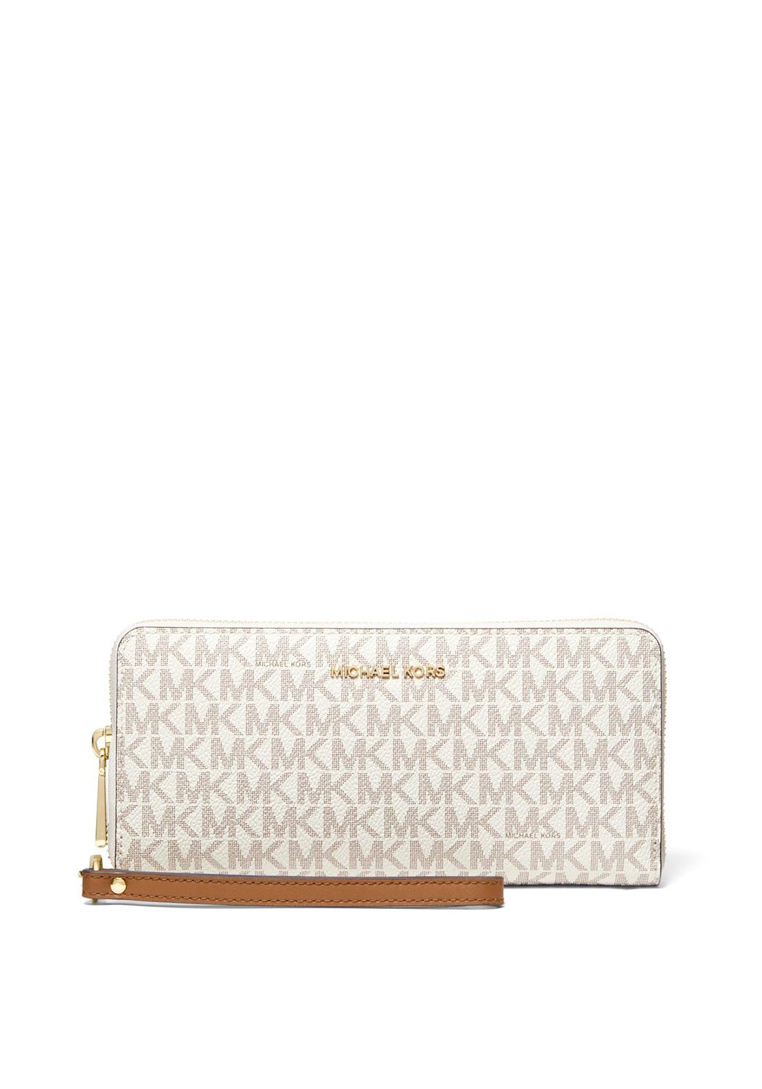 MICHAEL Michael Kors Large Logo Continental Wallet, Vanilla