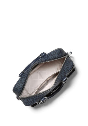 MICHAEL Michael Kors Elliot Medium Logo Messenger Bag, Navy