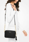 MICHAEL Michael Kors Camera Bag Leather Crossbody Bag, Black