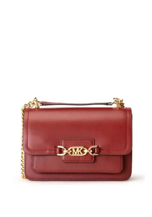 MICHAEL Michael Kors Heather Leather Shoulder Bag, Brandy