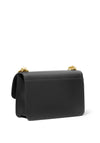 MICHAEL Michael Kors Heather Leather Shoulder Bag, Black