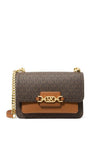 MICHAEL Michael Kors Heather Crossbody Bag, Brown & Acorn