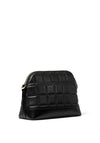 MICHAEL Michael Kors Quilted Leather Dome Crossbody Bag, Black