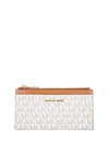 MICHAEL Michael Kors Slim Card Holder, Vanilla Acorn
