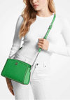 MICHAEL Michael Kors Chantal Small Pebbled Leather Crossbody Bag, Palm