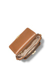 MICHAEL Michael Kors Bradshaw Graphic Logo Shoulder Bag, Vanilla & Acorn