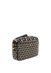 MICHAEL Michael Kors Jet Set Knit Logo Crossbody Bag, Black