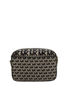 MICHAEL Michael Kors Jet Set Knit Logo Crossbody Bag, Black