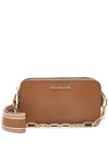 MICHAEL Michael Kors Small Double Zip Crossbody Camera Bag, Luggage