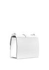 MICHAEL Michael Kors Greenwich Small Saffiano Leather Crossbody Bag, Optic white