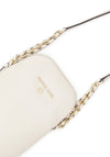 MICHAEL Michael Kors Jet Set Charm Leather Pebble Crossbody Bag, White