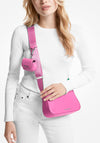 MICHAEL Michael Kors Jet Set Small Crossbody Bag with Apple Airpods Pro® Case, Cerise