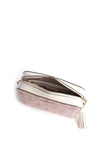 MICHAEL Michael Kors Jet Set Graphic Logo Crossbody Bag, Smokey Rose Multi