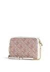 MICHAEL Michael Kors Jet Set Graphic Logo Crossbody Bag, Smokey Rose Multi