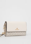 MICHAEL Michael Kors Jet Set Charm Logo Smartphone Wallet, Vanilla