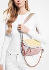 MICHAEL Michael Kors Medium Slater Sling Pack Bag, Smokey Rose Multi