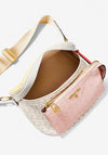 MICHAEL Michael Kors Medium Slater Sling Pack Bag, Smokey Rose Multi