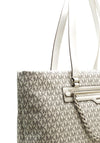 MICHAEL Michael Kors Slater Large Zip Tote Bag, Optic White