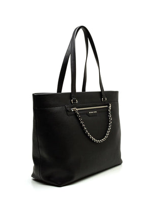 MICHAEL Michael Kors Slater Large Zip Tote Bag, Black