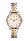 MICHAEL Michael Kors 3 Tone Watch, Silver