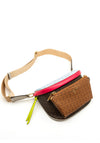 MICHAEL Michael Kors Medium Slater Sling Pack Bag, Brown Multi