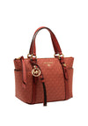 MICHAEL Michael Kors Sullivan Small Top Zip Grab Bag, Brandy