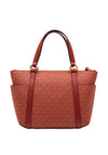 MICHAEL Michael Kors Sullivan Small Top Zip Grab Bag, Brandy